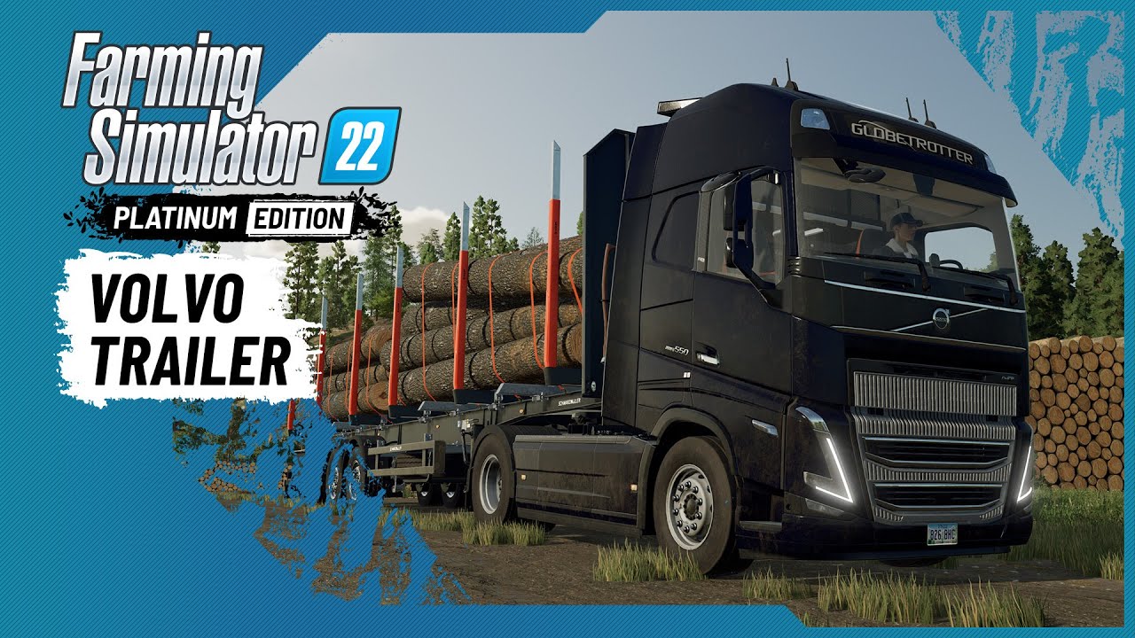 Farming Simulator 22 Platinum Edition predstavuje Volvo