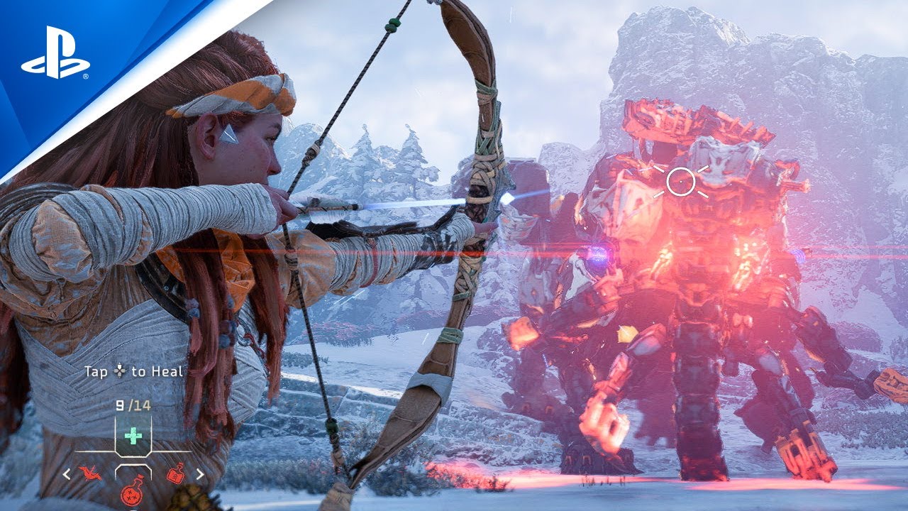 Horizon Forbidden West ukazuje al krtky PS4 gameplay