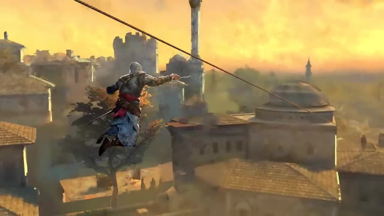 Ezio u bojuje na Switchi v Assassins Creed: The Ezio Collection