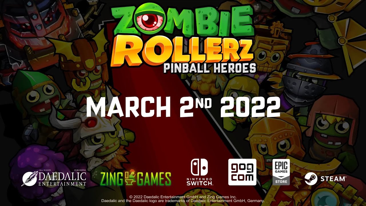Zombie Rollerz: Pinball Heroes odpink nemtvych v marci