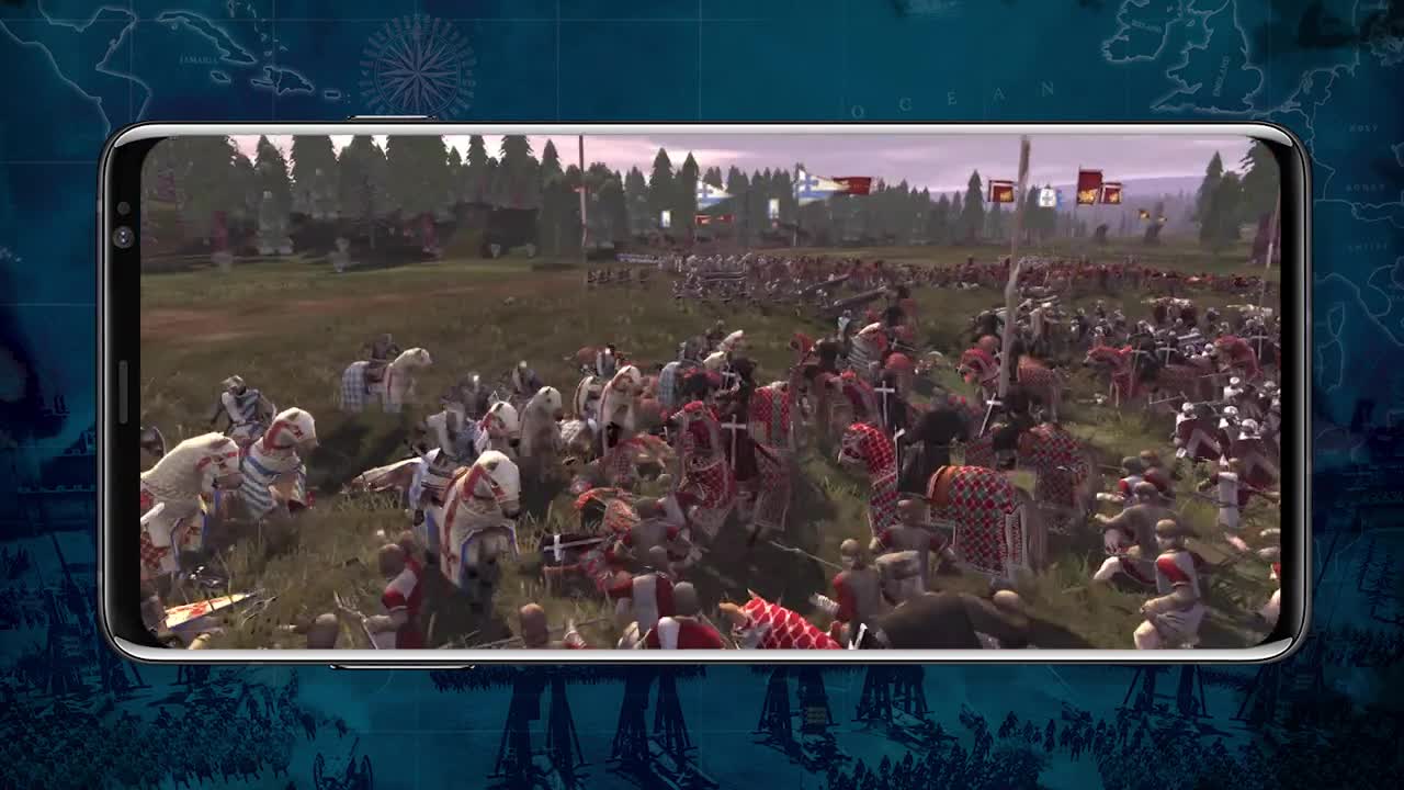 Total War: MEDIEVAL II budci mesiac rozpta stredovek bitky na mobiloch