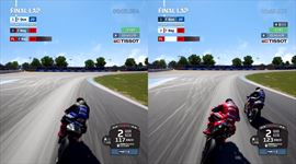 MotoGP 22 ukazuje splitscreen gameplay