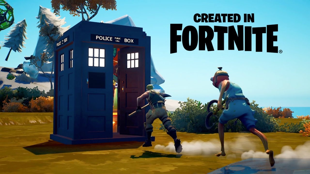 TARDIS pristla vo Fortnite