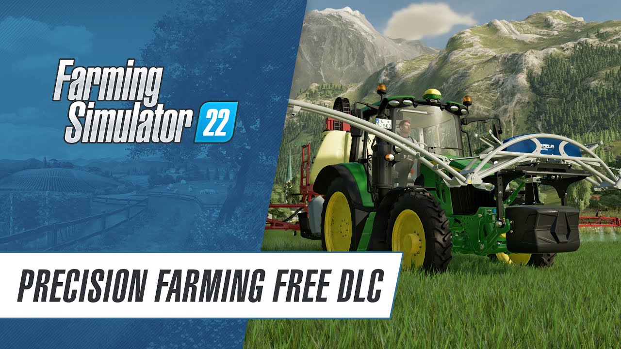 Farming Simulator 22 dostal zadarmo Precision Farming DLC
