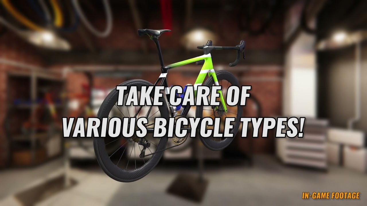 Bike Mechanic Simulator 2023 bude opravova vetky mon bicykle