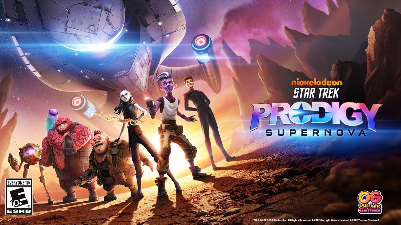Star Trek Prodigy: Supernova ohlsen, pretvor do hry animovan Star Trek
