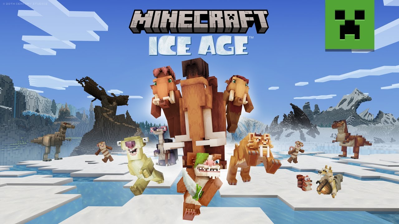 Minecraft sa najnovie spja a Ice Age