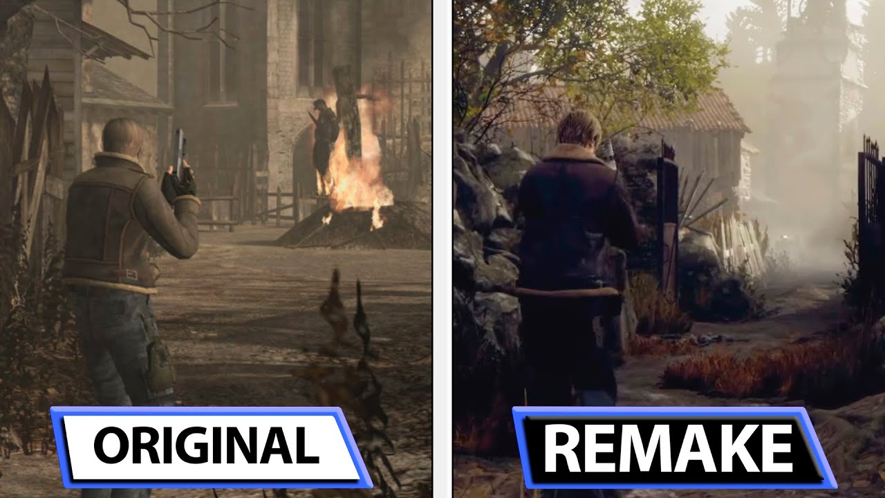 Porovnanie pvodnho Resident Evil 4 a remaku