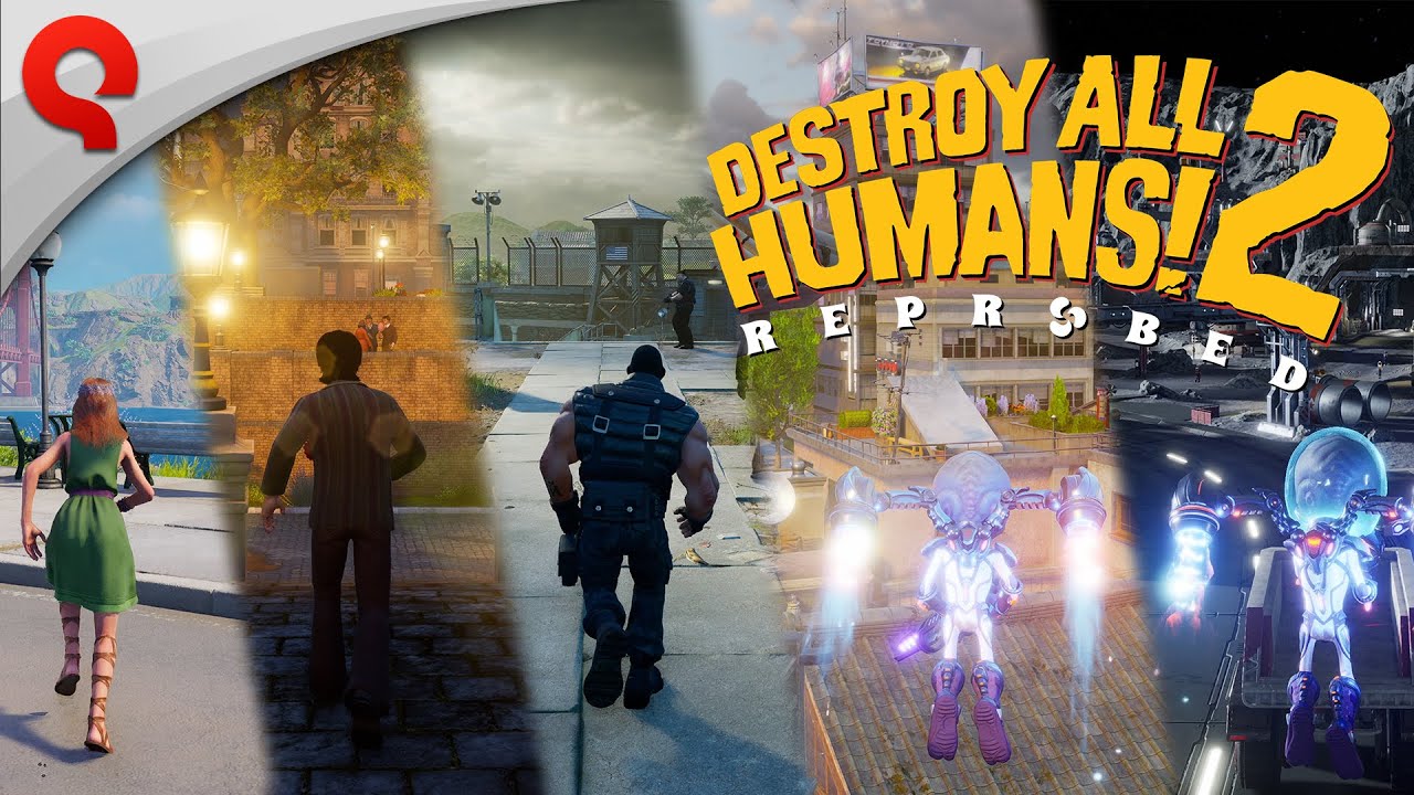 Destroy All Humans! 2 - Reprobed ukazuje lokality, ktor s Cryptom znite