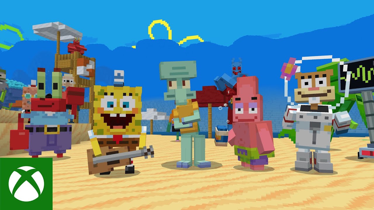 Spongebob x Minecraft DLC predstavené