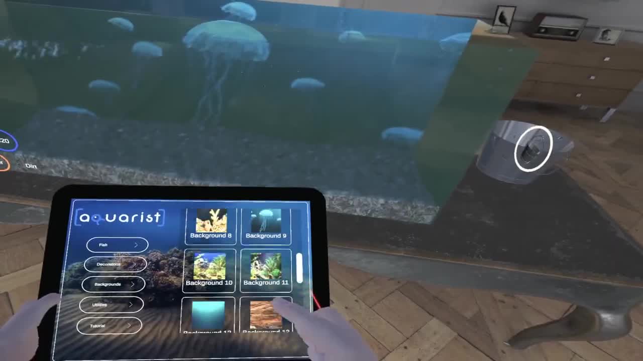 Aquarist Simulator VR zver do vaich rk virtulne rybiky