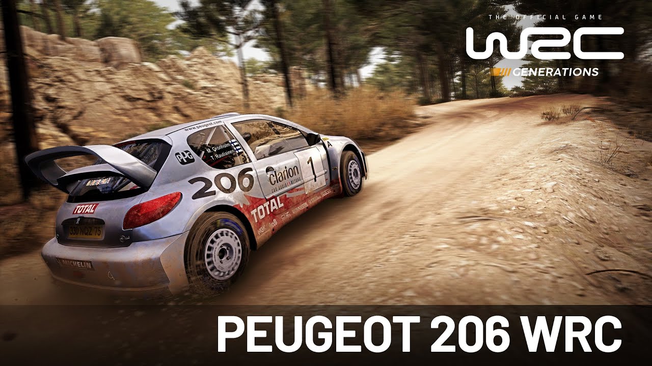 WRC Generations ukazuje Peugeot 206 WRC, vydanie sa posva na november