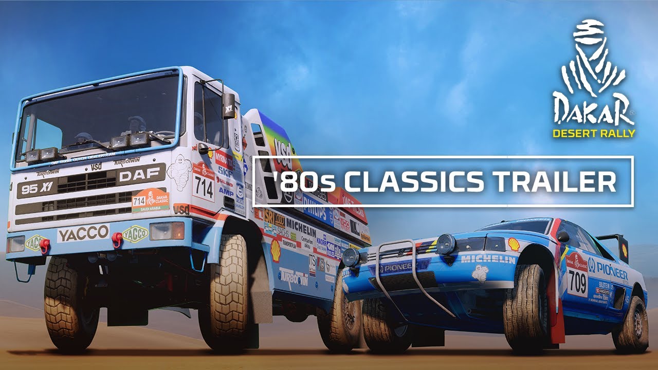 Dakar Desert Rally ukazuje klasiky z 80. rokov