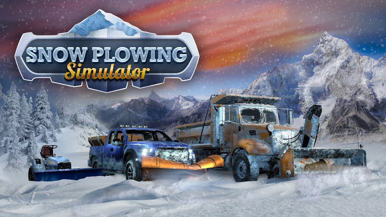 Snow Plowing Simulator vs nau odha sneh