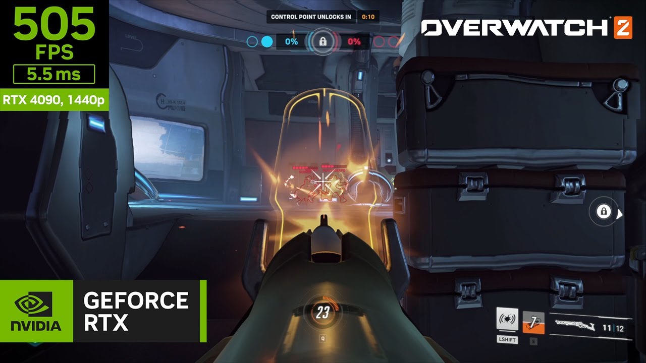 Overwatch 2 ukazuje, ako ide na RTX 4090