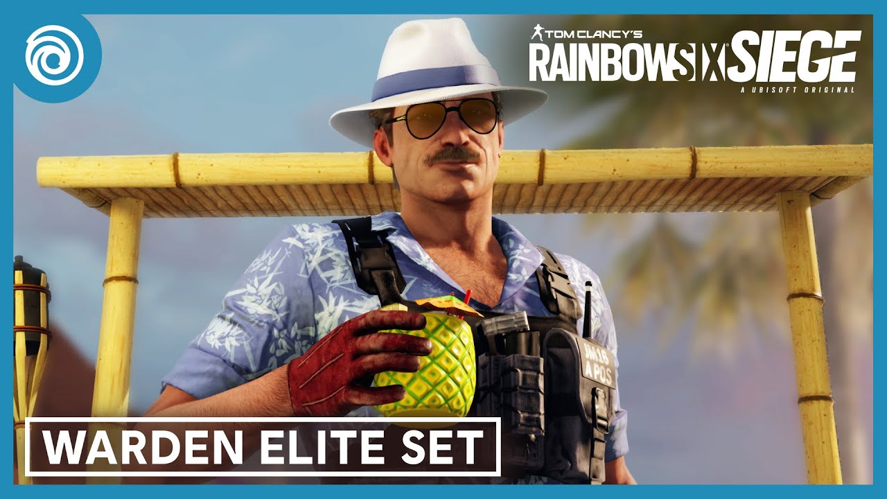 Rainbow Six Siege ponka exotick Warden Elite Set