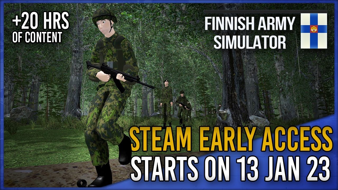 Finnish Army Simulator verbuje hrov do fnskej armdy