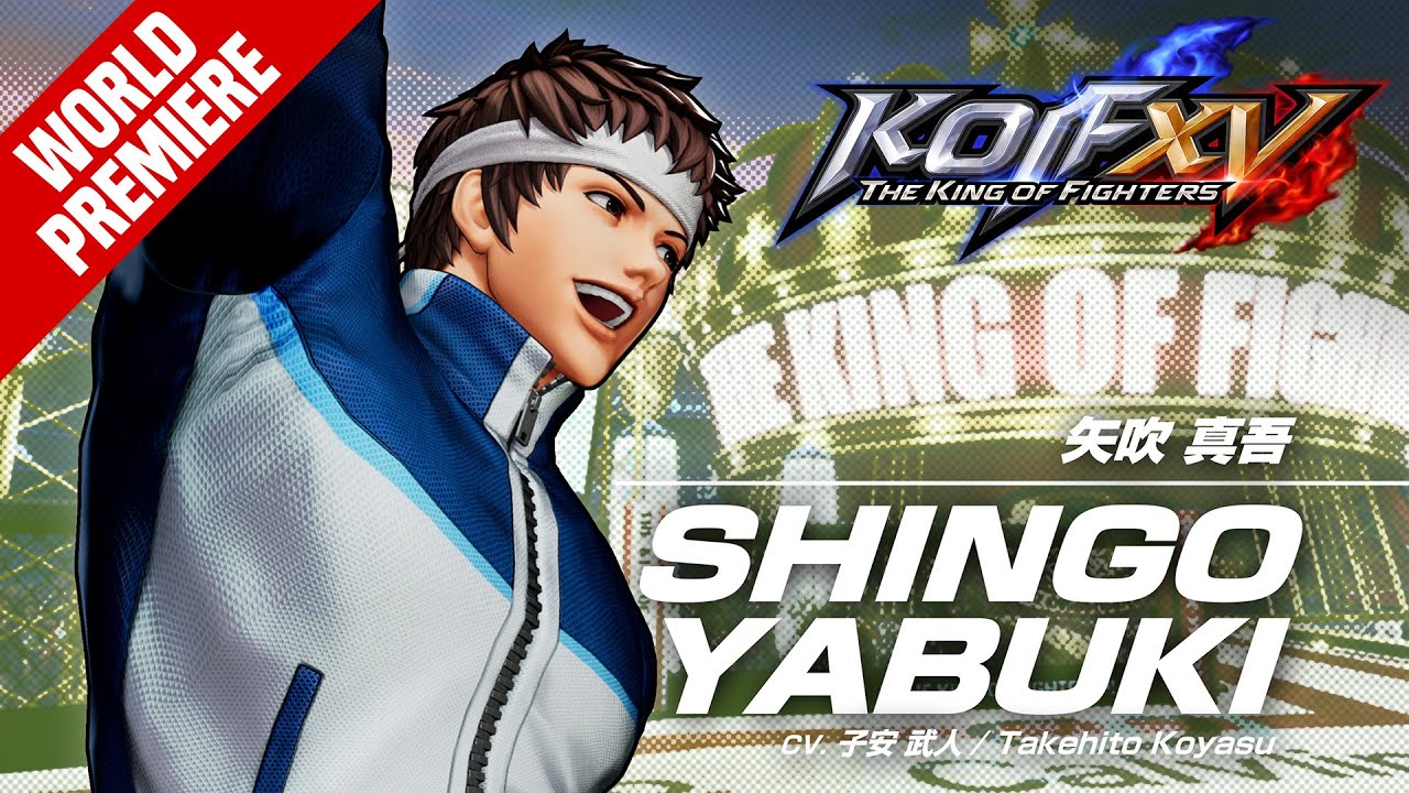 Do The King of Fighters XV prichdza Shingo Yabuki