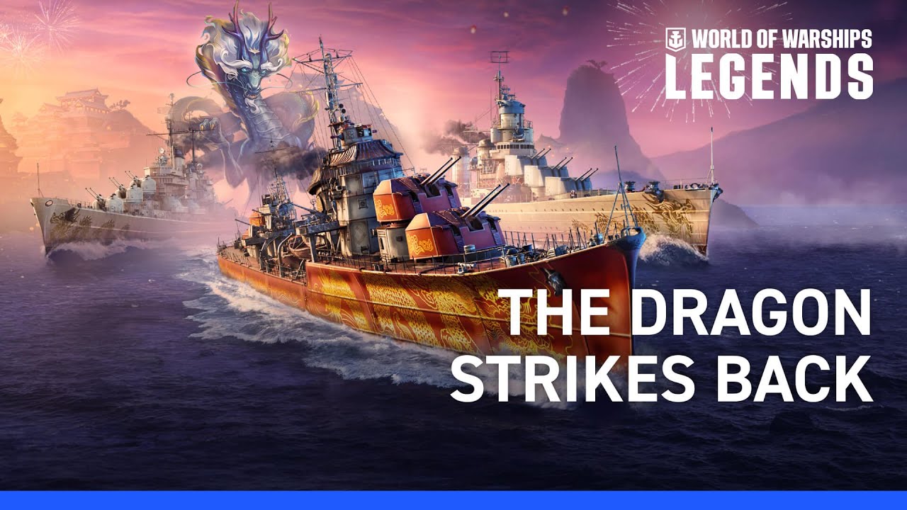 Do World of Warships: Legends priplávali nové lode