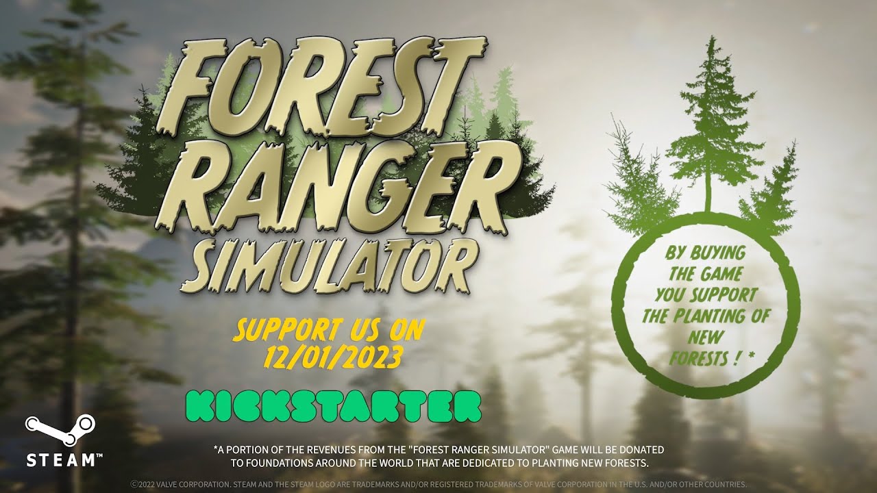 Forest Ranger Simulator zachrni lesy, ak hri zachrnia hru