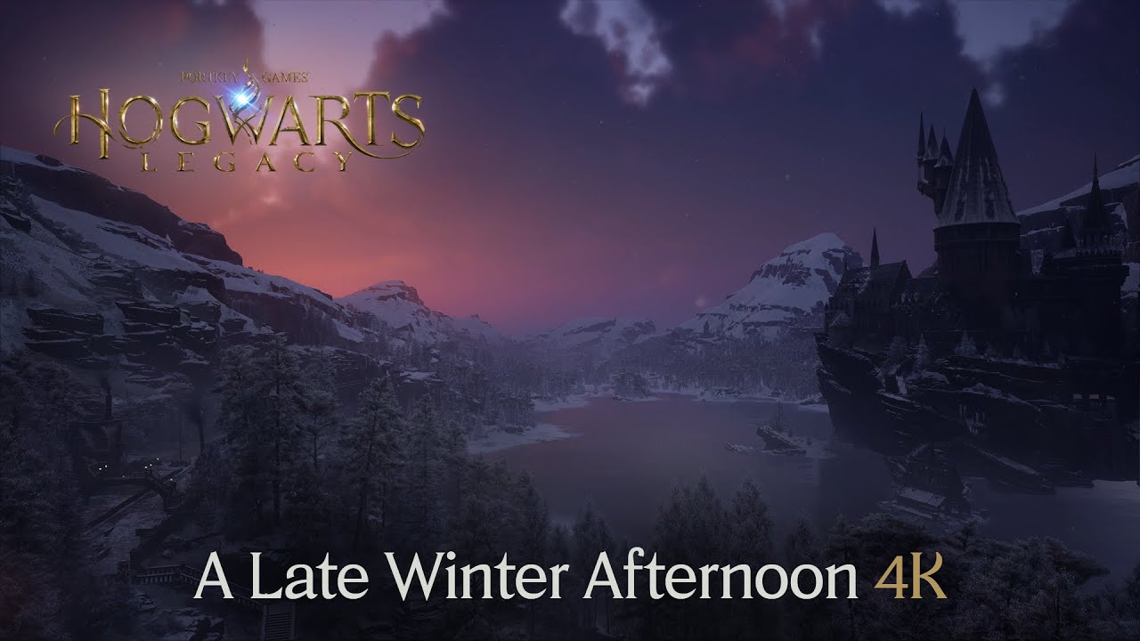 Hogwarts Legacy - A Late Winter Afternoon - ASMR video