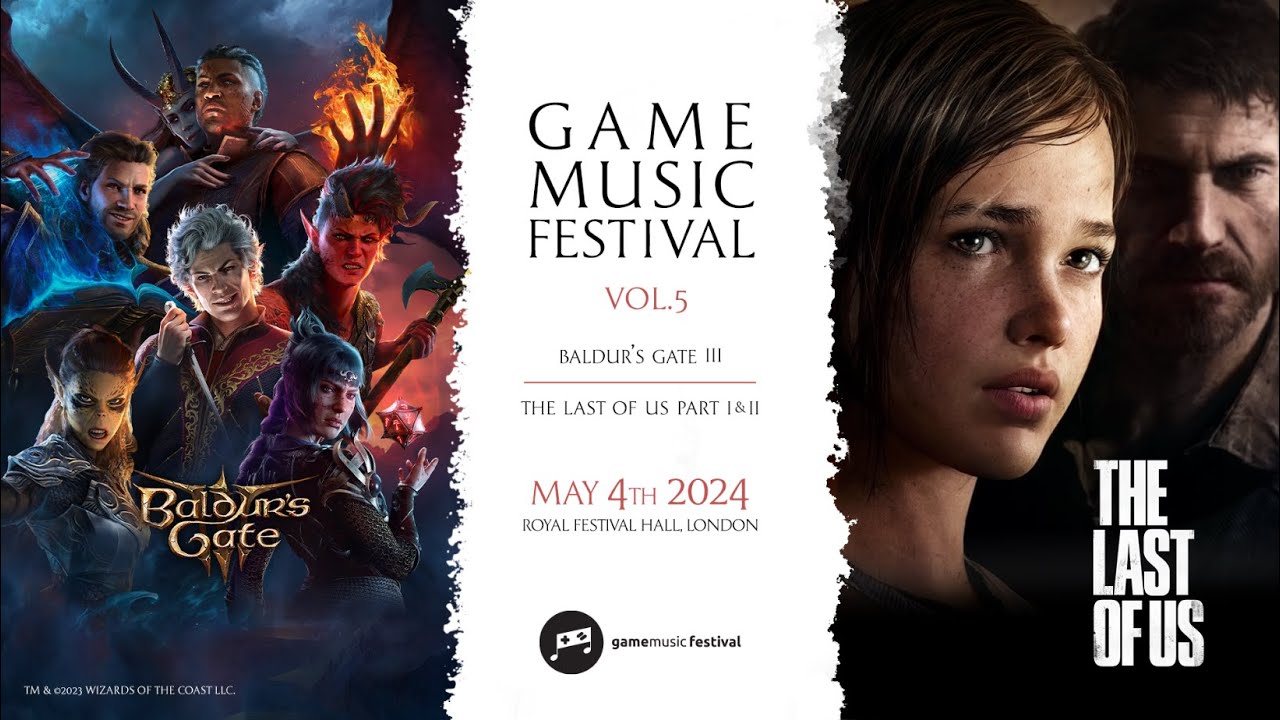 Game Music Festival vol.5 prinesie hudbu z The Last of Us a Baldurs Gate 3