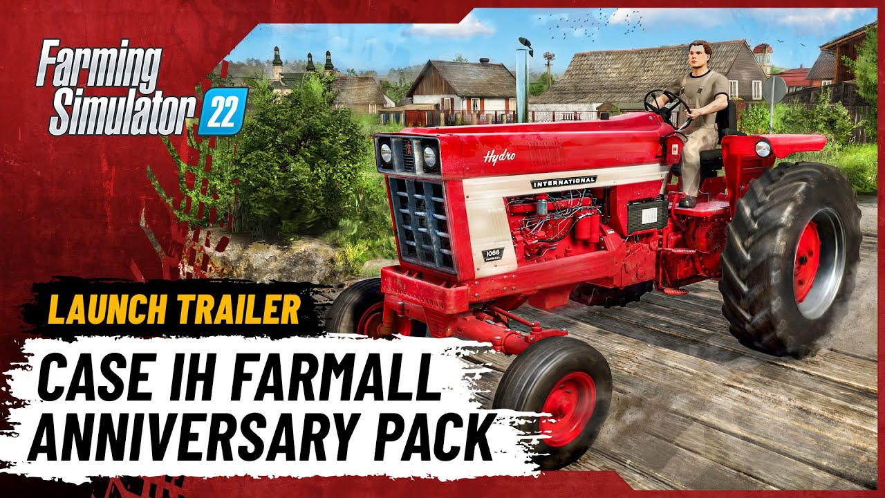 Farming Simulator 22 dostal Case IH Farmall Anniversary DLC
