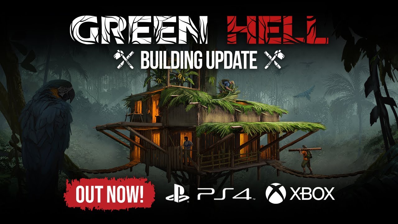 Green Hell - Building Update vyiel na konzolch