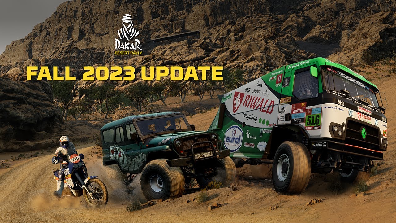 Dakar Desert Rally konene dostva editor a aj DLC