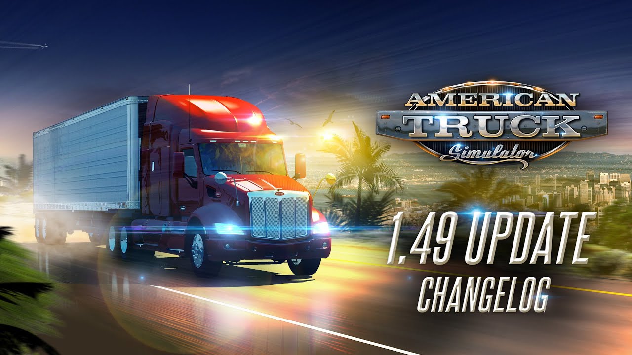 American Truck Simulator dostal update 1.49
