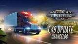 American Truck Simulator dostal update 1.49