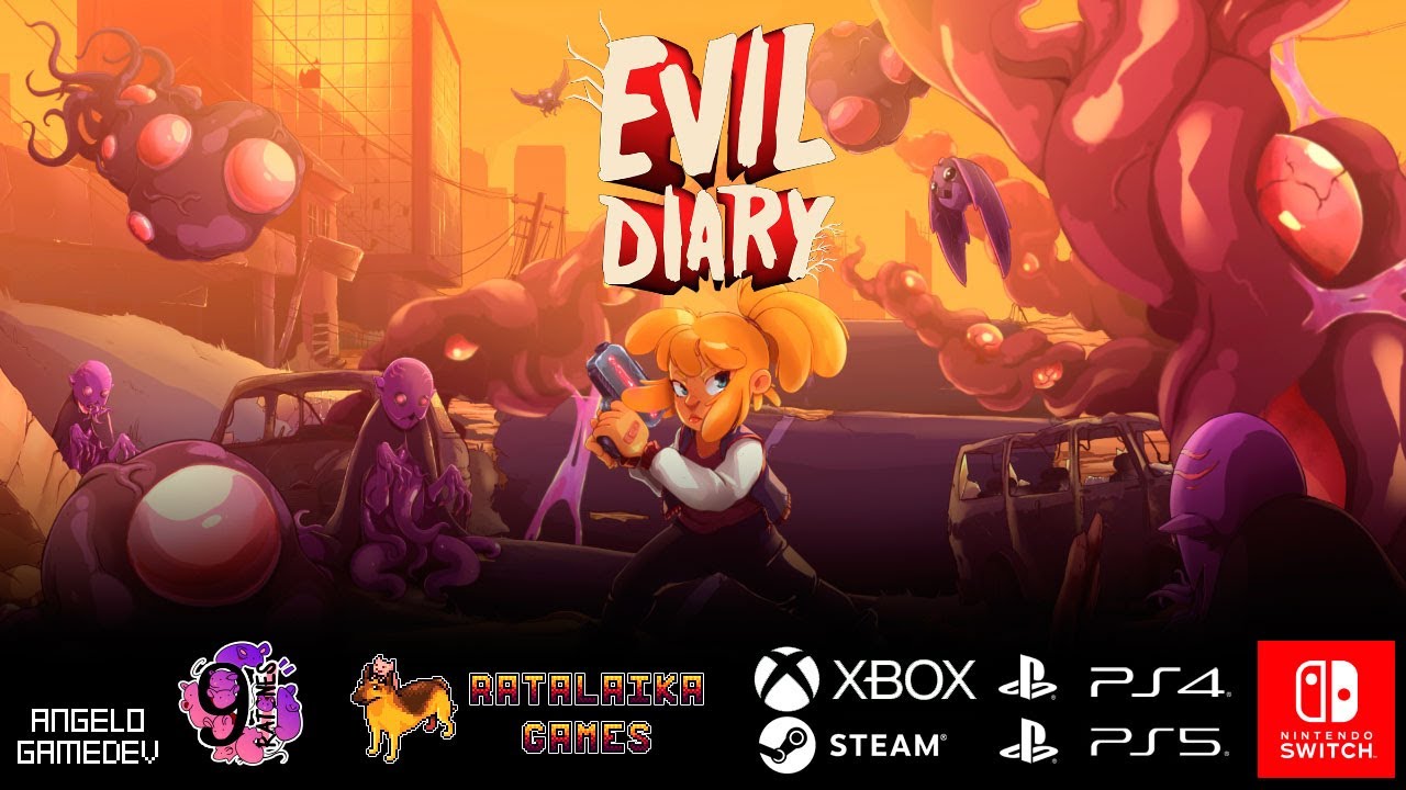 Top down akcia Evil Diary vyla na PC a konzolch