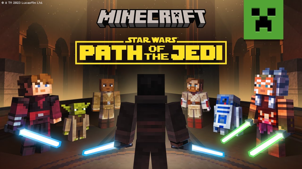 Minecraft prina dobrodrustvo Star Wars: Path of the Jedi
