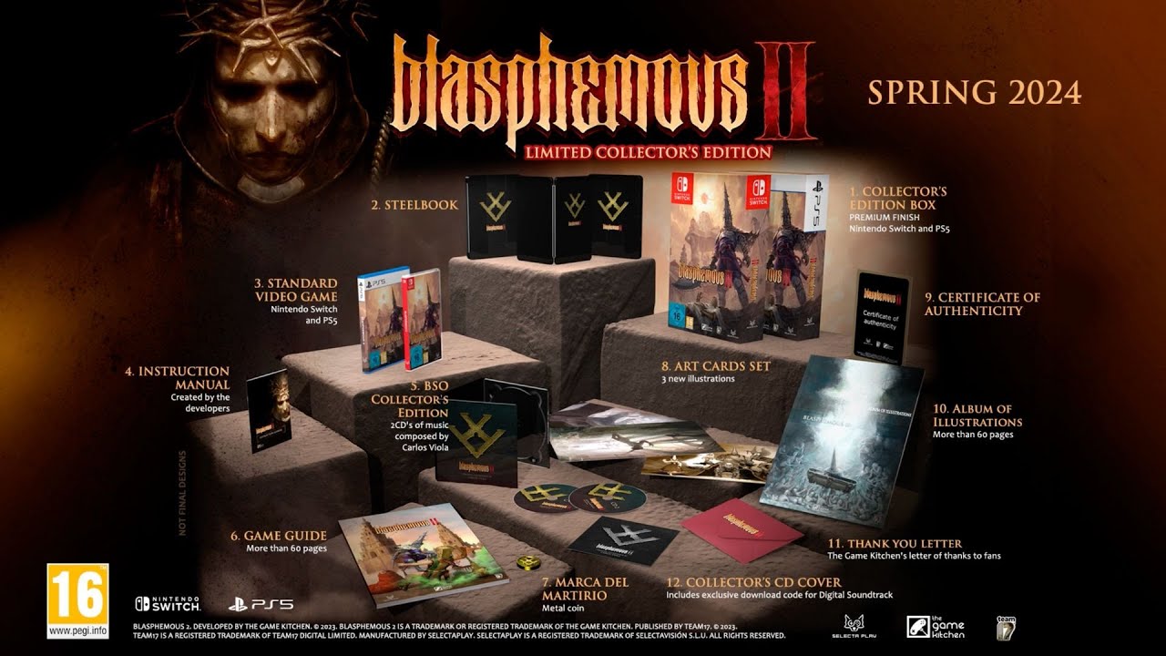 Blasphemous II pripravuje vydanie zberateskej edcie