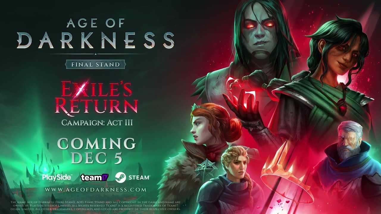 Kampa RTS Age of Darkness: Final Stand sa oskoro dok epickho finle