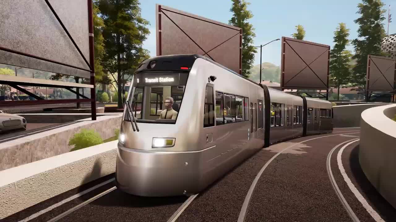 Tram Simulator Urban Transit u jazd na elektrikch