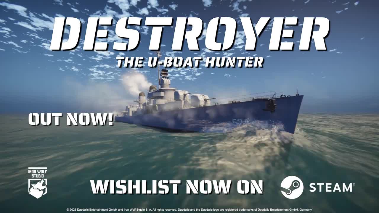 Destroyer: The U-Boat Hunter vyplval v plnej sile na more