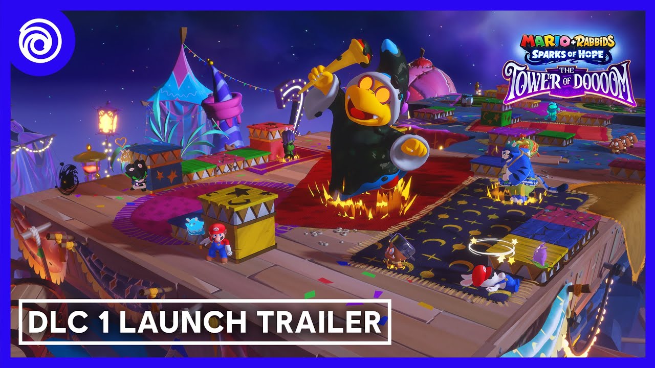Mario + Rabbids: Sparks of Hope dostal prv DLC The Tower of Doooom