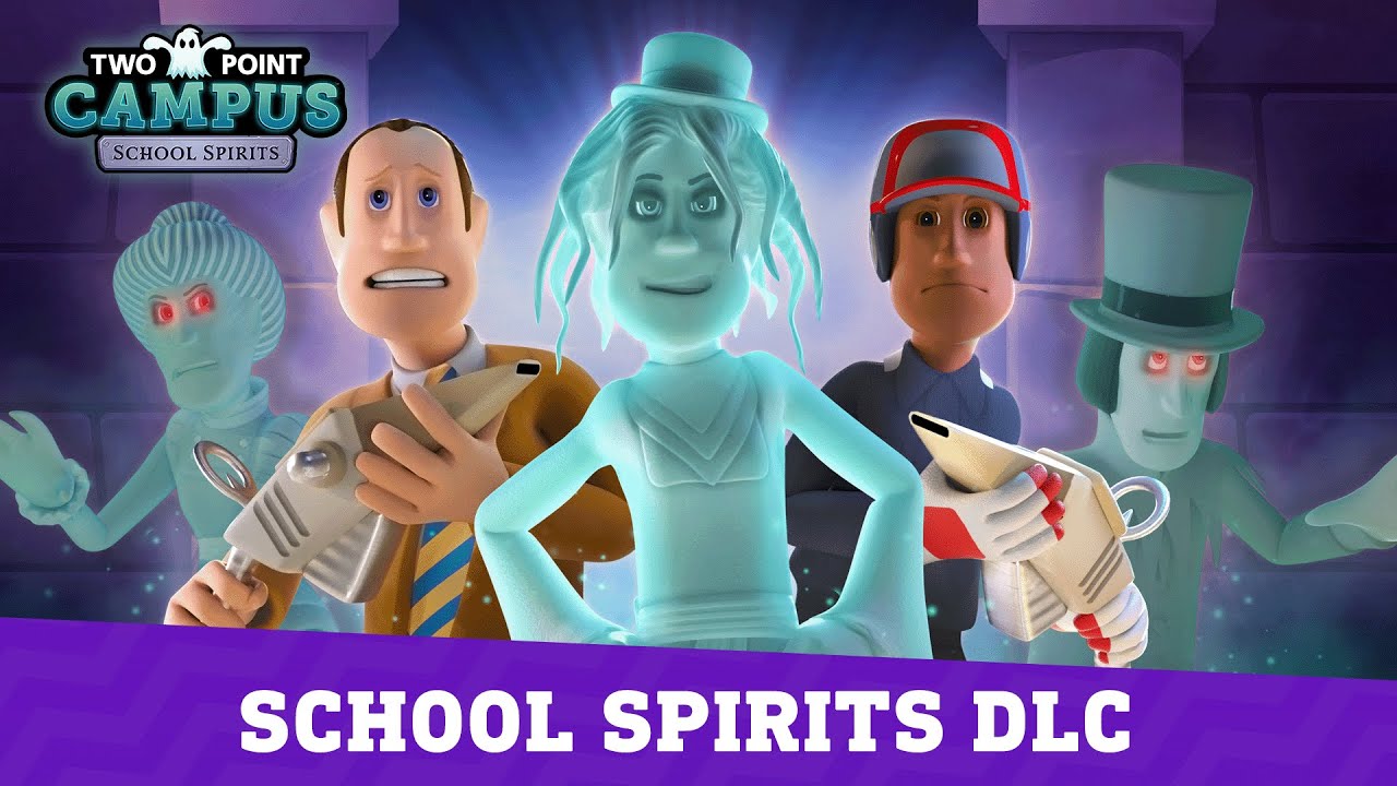 Two Point Campus bude čoskoro vysávať duchov v DLC School Spirits 