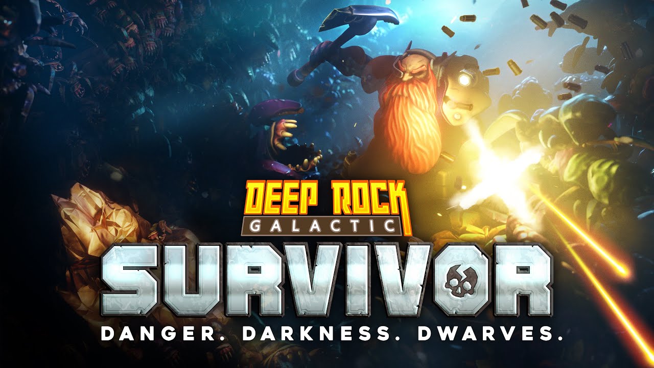 Deep Rock Galactic: Survivor ohlsen, tentoraz s osamelm trpaslkom
