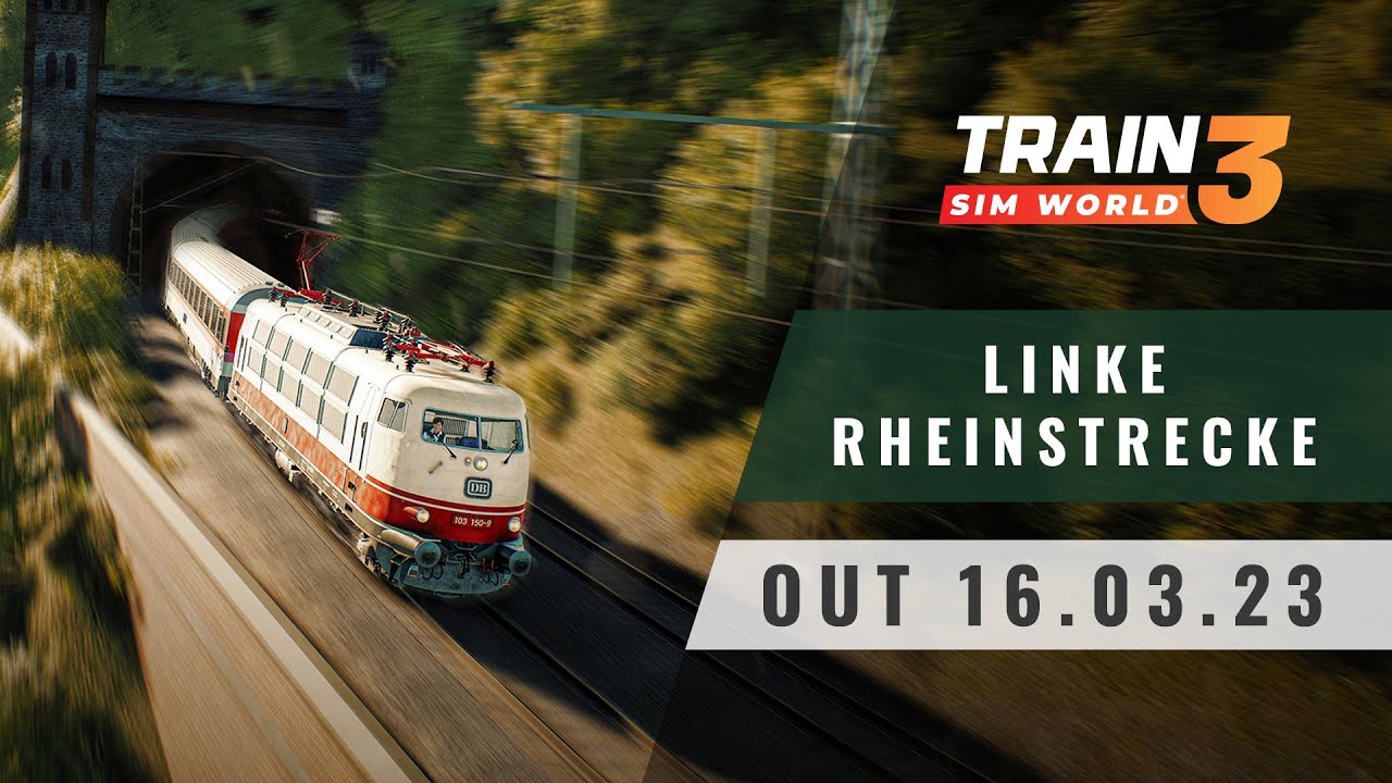 Train Sim World 3 dostane DLC Linke Rheinstrecke: Mainz - Koblenz Route