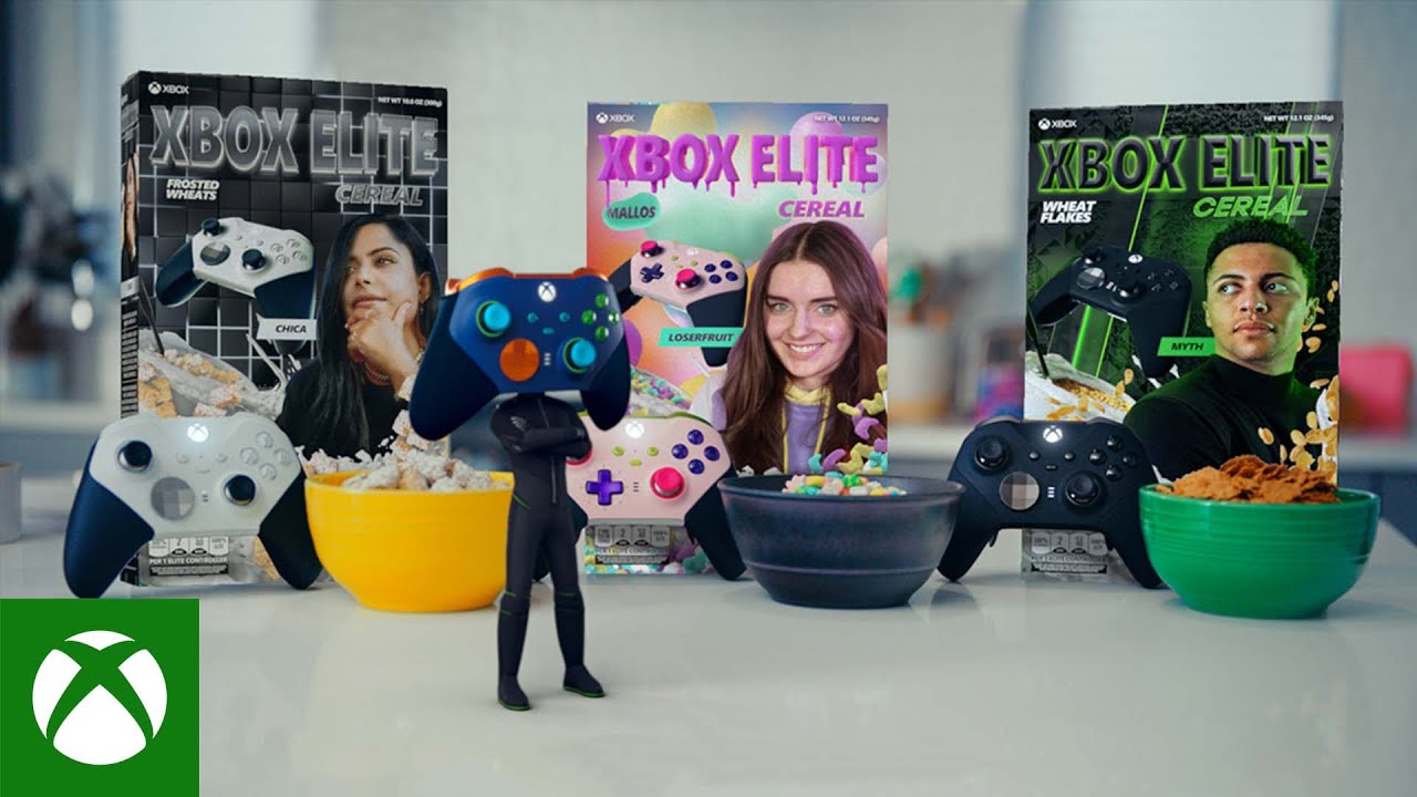 Xbox Elite Cereal reklama