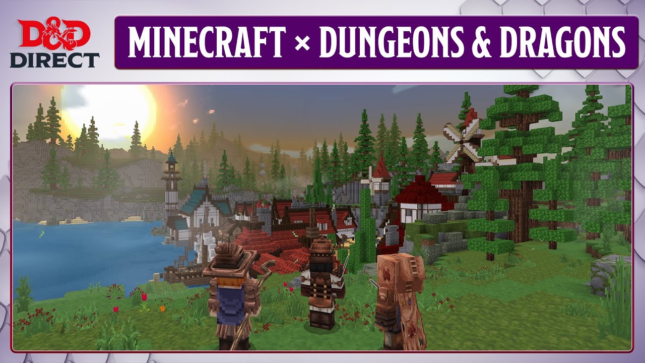 Minecraft  predstavil Dungeons & Dragons DLC