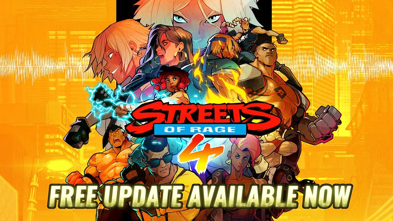 Streets of Rage 4 dostva update so stovkami noviniek