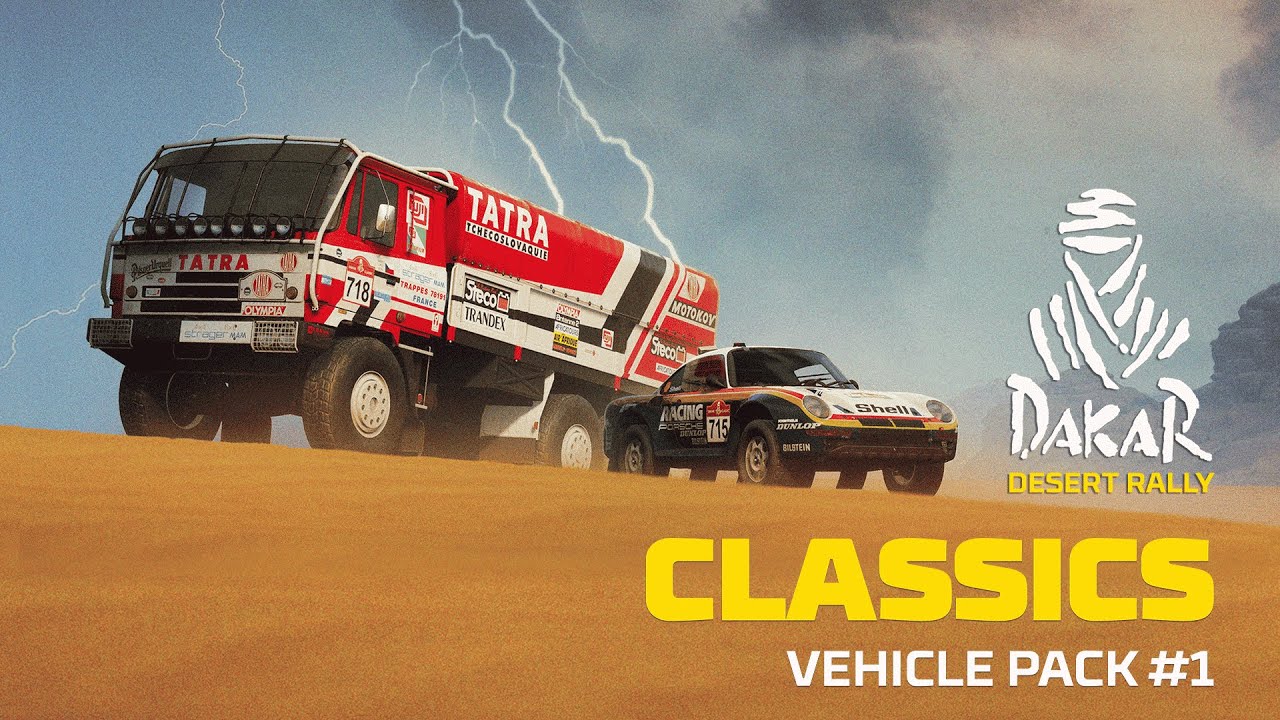 Do Dakar Desert Rally prili dve vozidl v Classics Vehicle Pack 1
