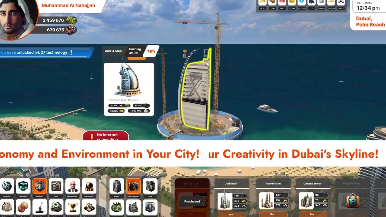 Dubai Simulator z vs sprav architekta znmeho vekomesta