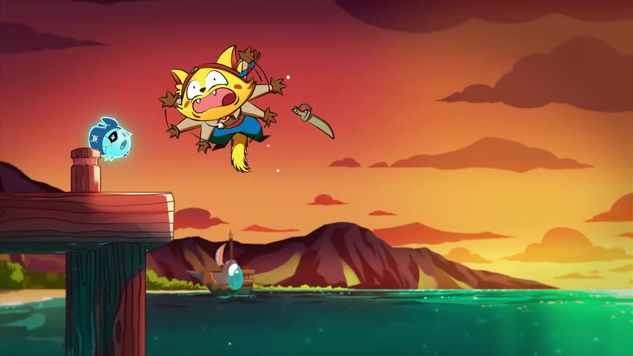 Cat Quest: Pirates of the Purribean ohlsen, cica pjde na more