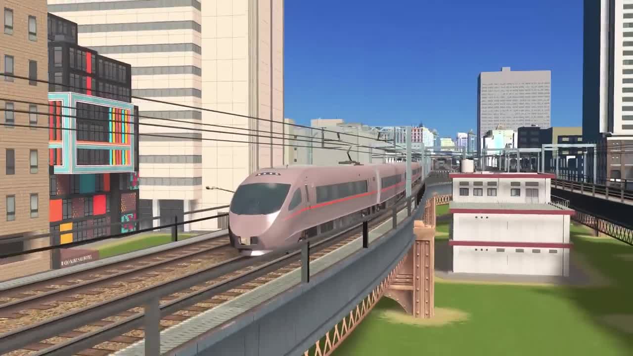 Cities: Skylines prina japonsk vlaky a okolie