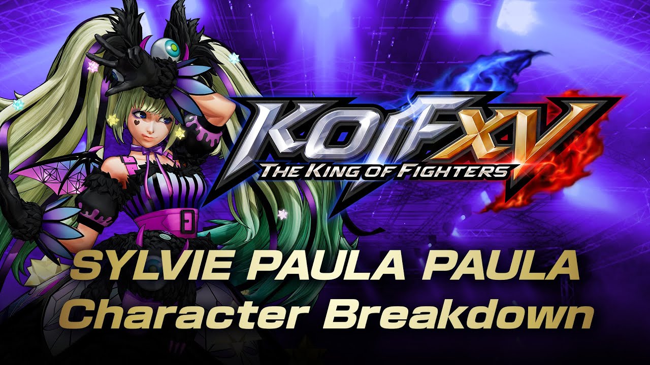 King of Fighters XV ukazuje tl a techniku postavy  Sylvie Paula Paula