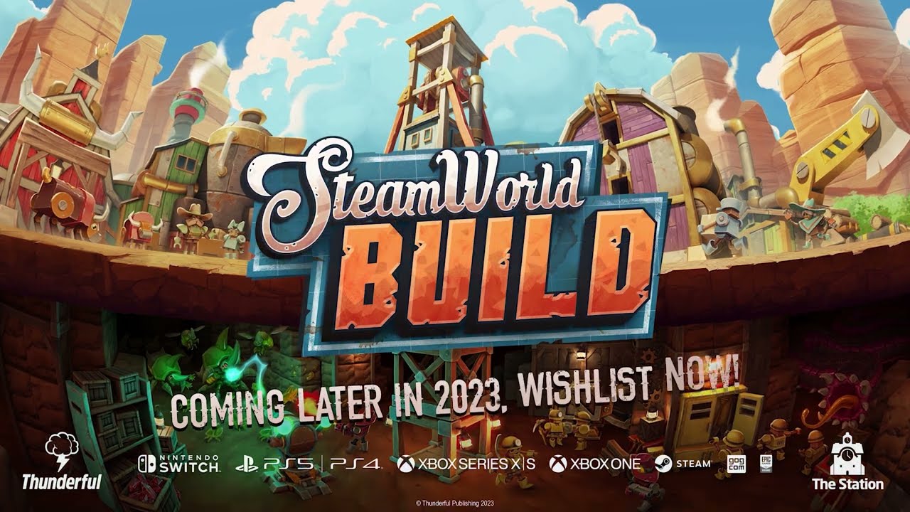 SteamWorld Build ukazuje hratenos